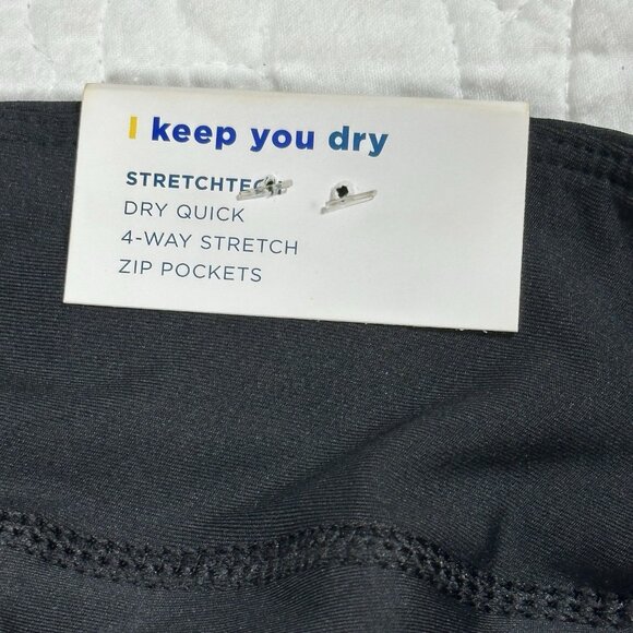 Old Navy Activewear Skort Womens 2XL Black Stretchtech Dry Quick Zip Pockets - Picture 12 of 14